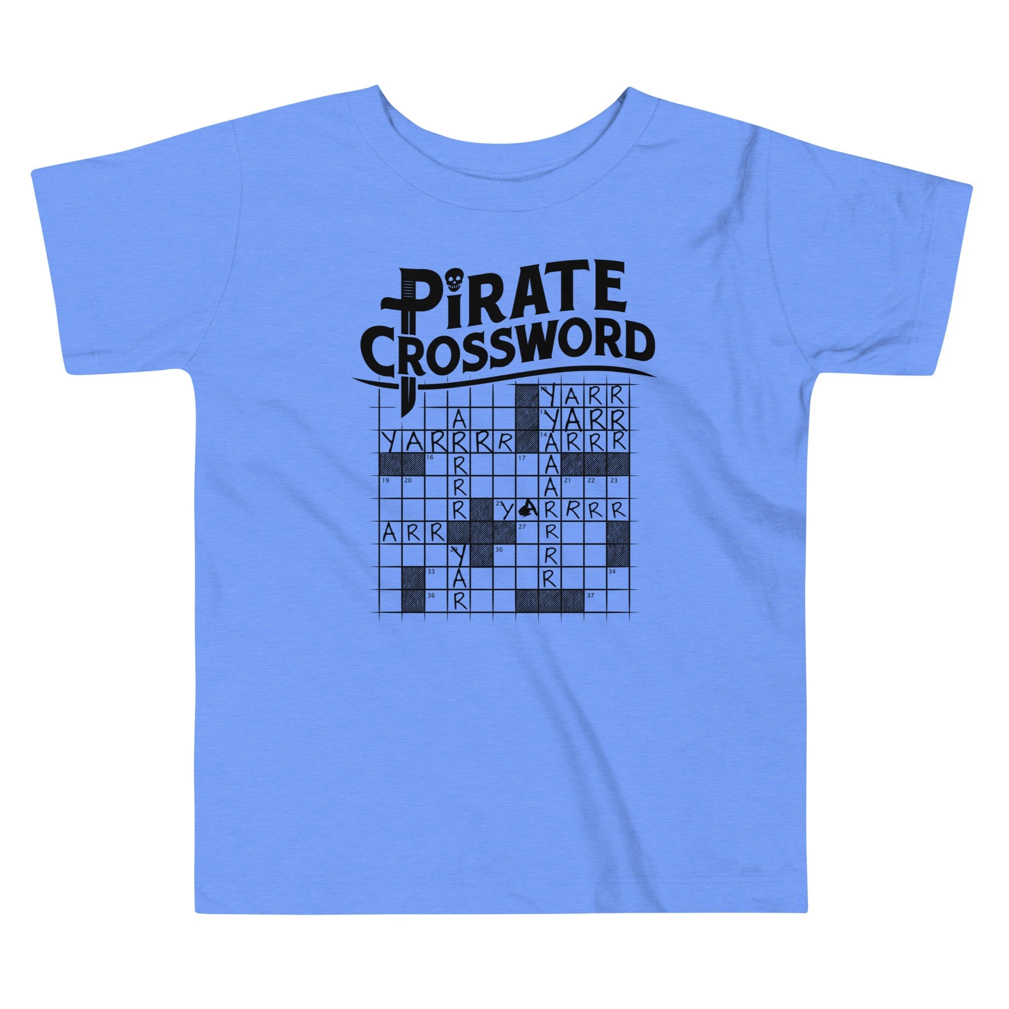 Pirate Crossword Kid's Toddler - Adult & Kids T-Shirts, Sweatshirts & Hoodies apparel design preview 1