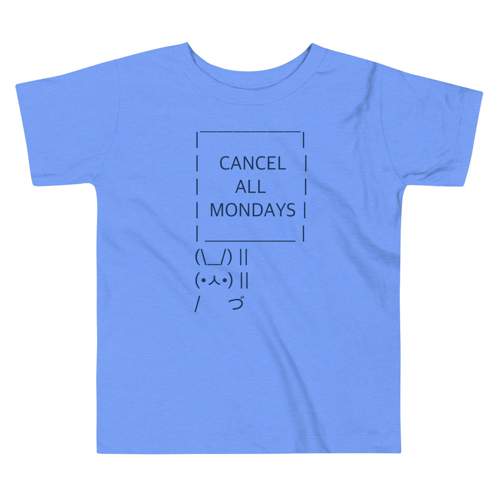 Cancel All Mondays Bunny Kid's Toddler - Adult & Kids T-Shirts, Sweatshirts & Hoodies apparel design preview 1