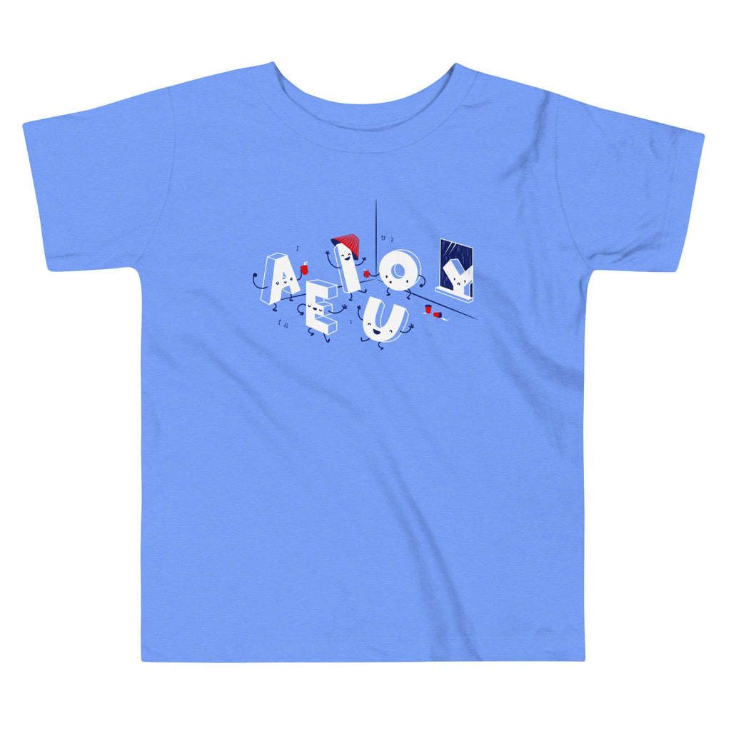 Vowel Party Time Kid's Toddler - Adult & Kids T-Shirts, Sweatshirts & Hoodies apparel design preview 1