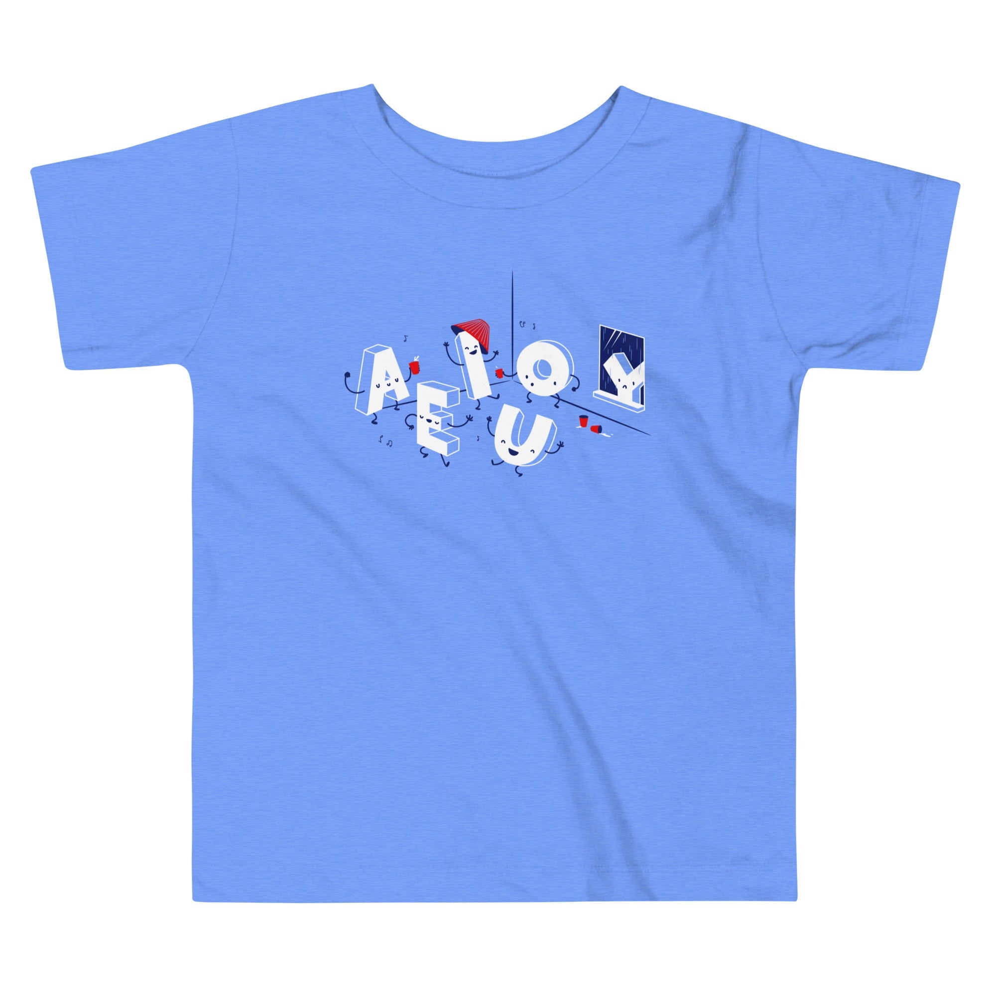 Vowel Party Time Kid's Toddler - Adult & Kids T-Shirts, Sweatshirts & Hoodies apparel design preview 1