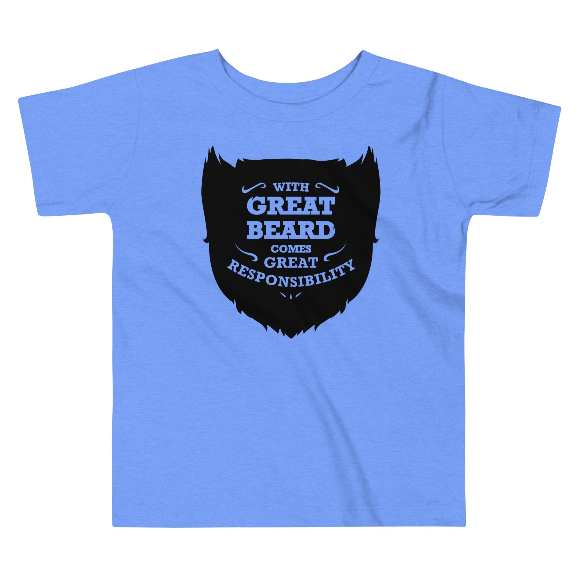 With Great Beard Comes Responsibility Kid's Toddler - Adult & Kids T-Shirts, Sweatshirts & Hoodies apparel design preview 1
