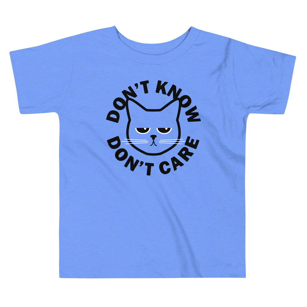 Don't Know Care Kid's Toddler - Adult & Kids T-Shirts, Sweatshirts & Hoodies apparel design preview 1