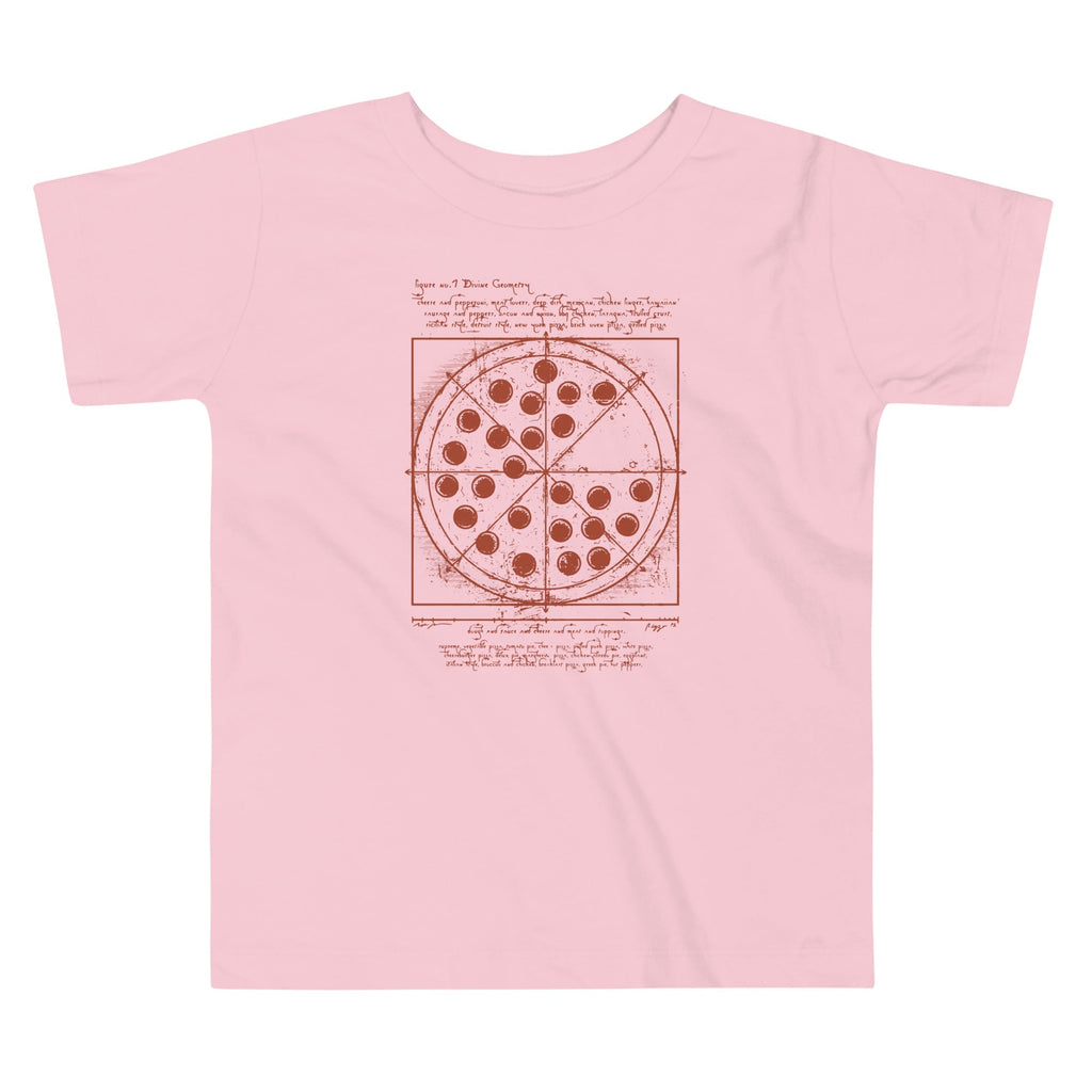 Vitruvian Pizza Kid's Toddler - Adult & Kids T-Shirts, Sweatshirts & Hoodies apparel design preview 1