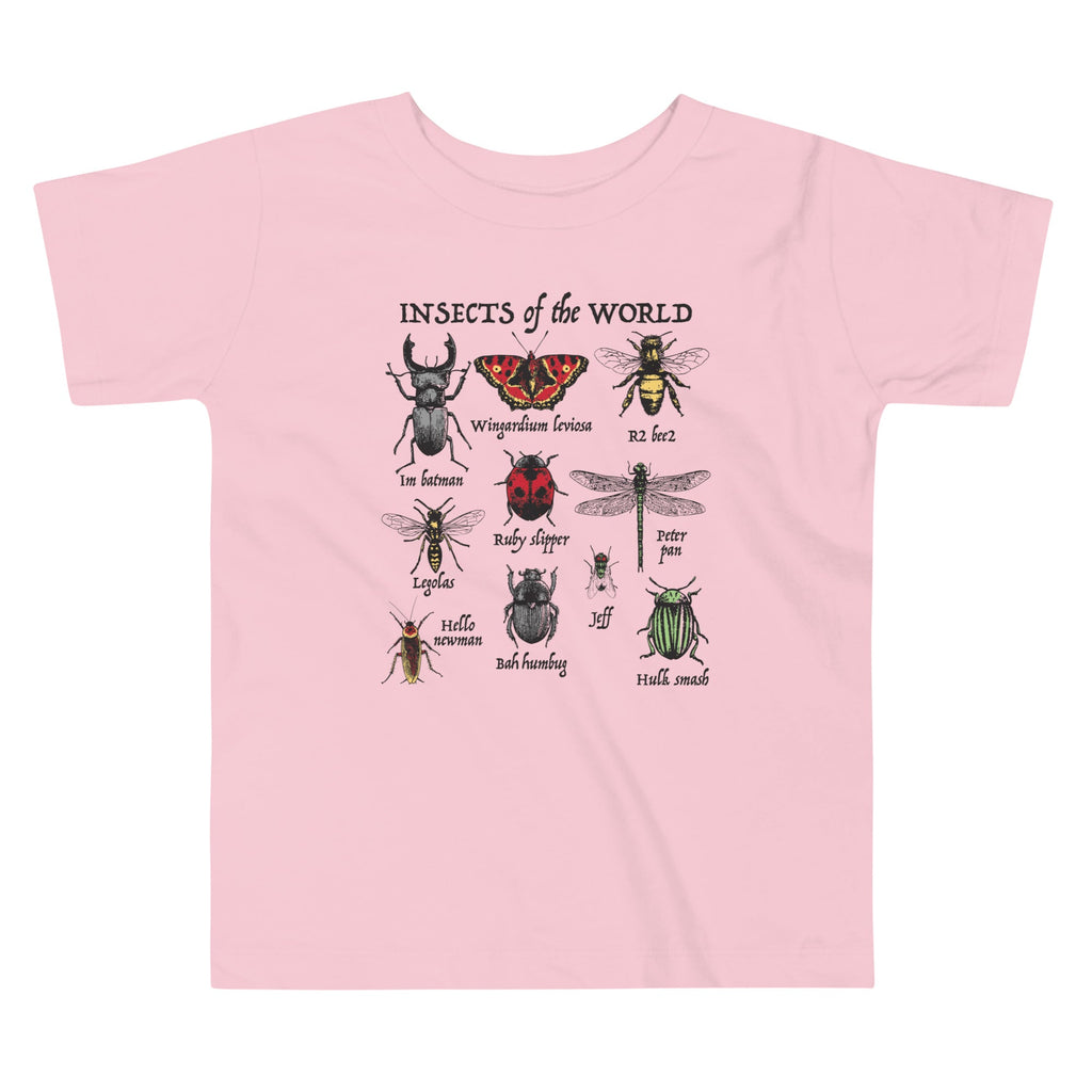 Insects Of The World Kid's Toddler - Adult & Kids T-Shirts, Sweatshirts & Hoodies apparel design preview 1