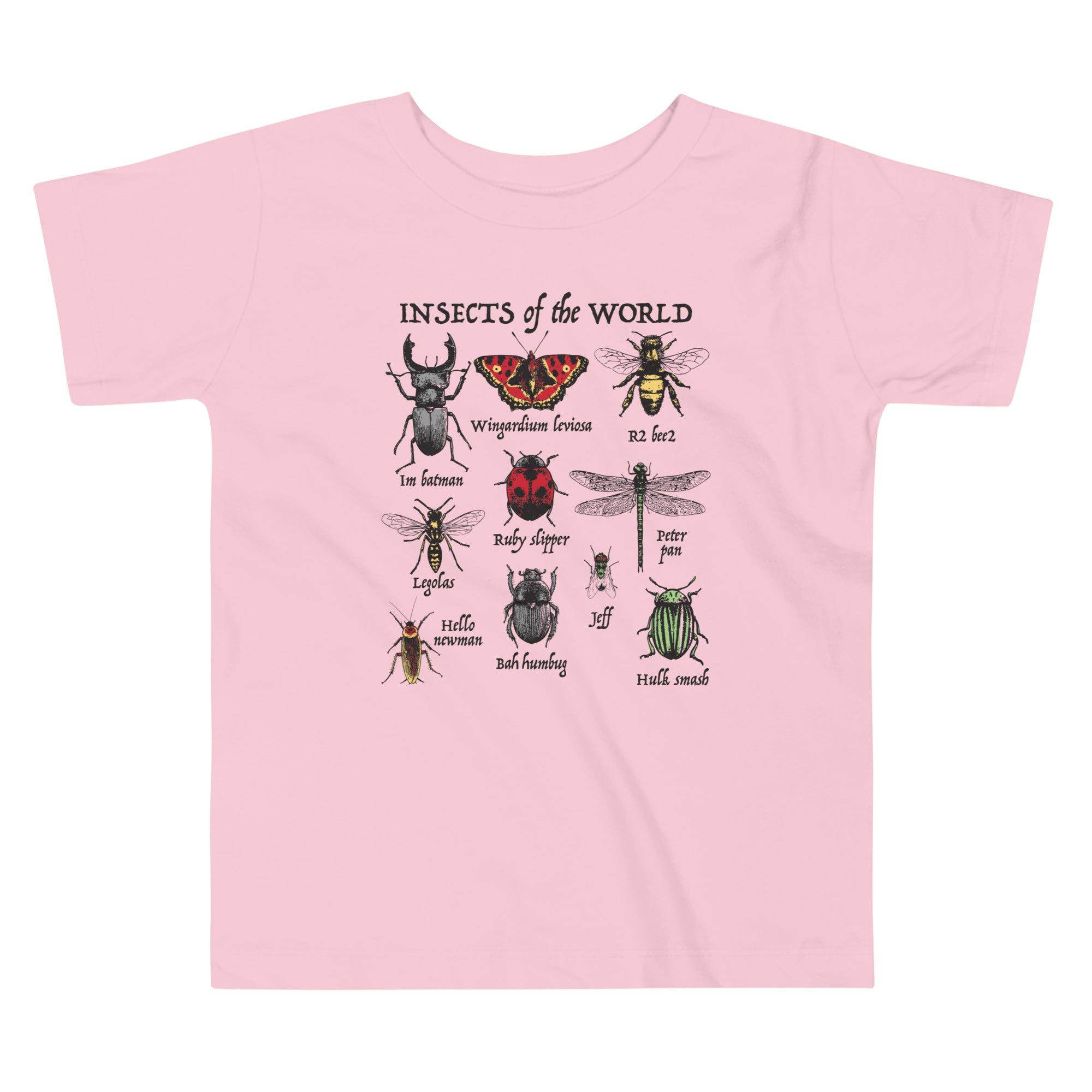 Insects Of The World Kid's Toddler - Adult & Kids T-Shirts, Sweatshirts & Hoodies apparel design preview 1