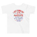 I'm Awesome, Get Yourself Tested Kid's Toddler - Adult & Kids T-Shirts, Sweatshirts & Hoodies apparel design preview 1