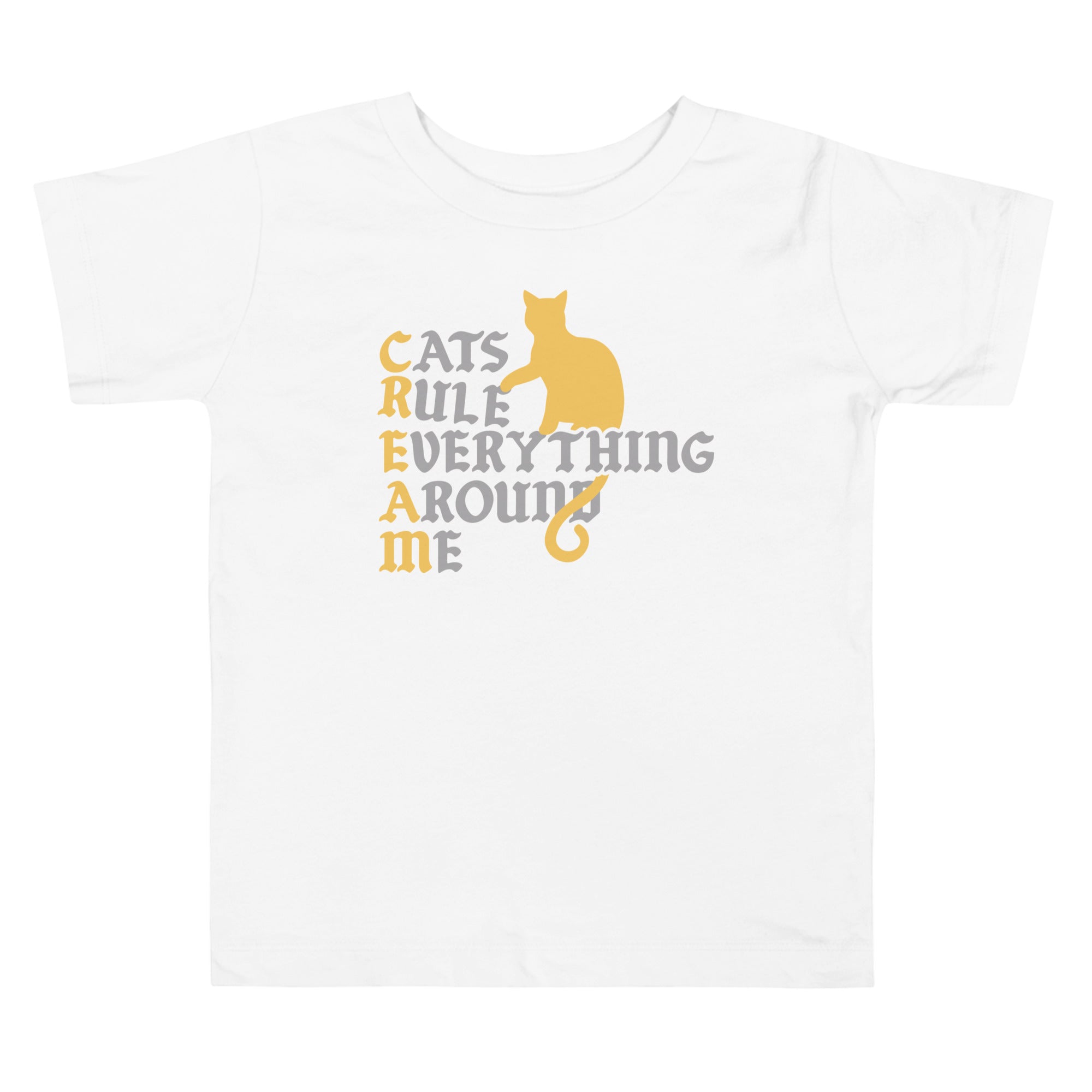 Cats Rule Everything Around Me Kid's Toddler - Adult & Kids T-Shirts, Sweatshirts & Hoodies apparel design preview 1