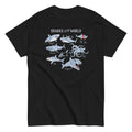 Sharks Of The World Men's Classic - Adult & Kids T-Shirts, Sweatshirts & Hoodies apparel design preview 1