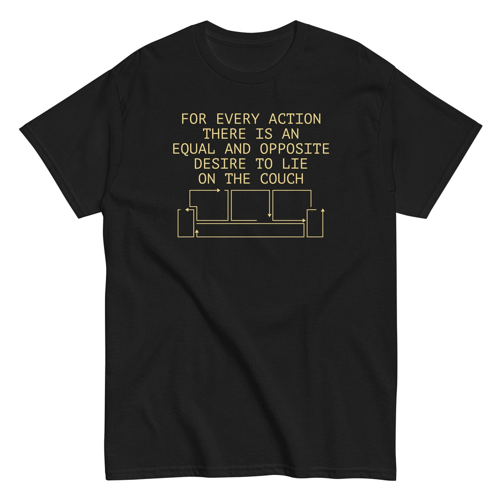 For Every Action There Is An Equal And Opposite Men's - Adult & Kids T-Shirts, Sweatshirts & Hoodies apparel design preview 1