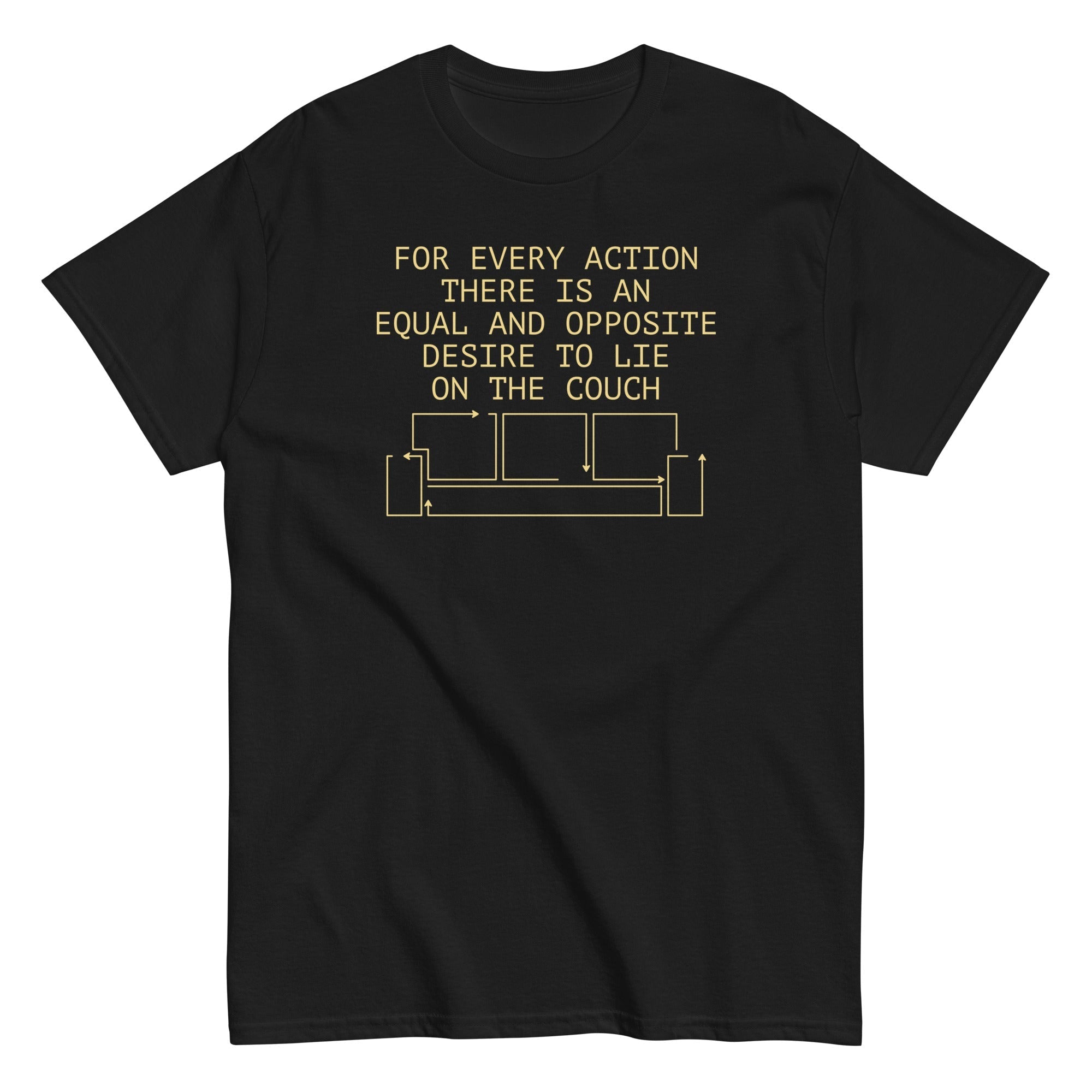 For Every Action There Is An Equal And Opposite Men's - Adult & Kids T-Shirts, Sweatshirts & Hoodies apparel design preview 1