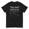 Thou Shalt Not Try Me Men's Classic - Adult & Kids T-Shirts, Sweatshirts & Hoodies apparel design preview 1