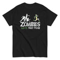 Zombies Hate Fast Food Men's Classic - Adult & Kids T-Shirts, Sweatshirts & Hoodies apparel design preview 1