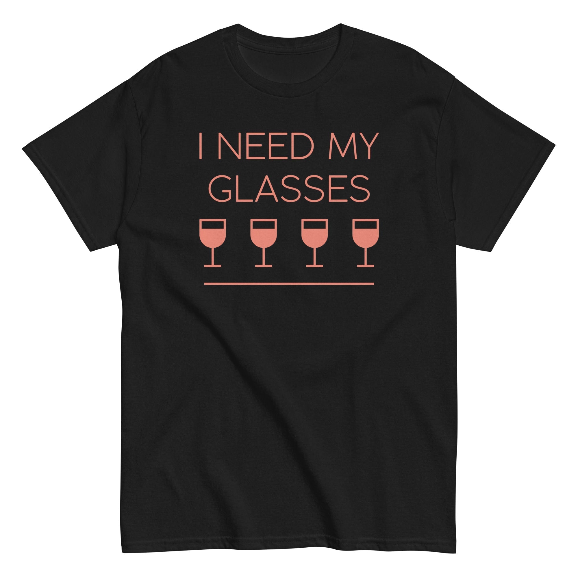 I Need My Glasses Men's Classic - Adult & Kids T-Shirts, Sweatshirts & Hoodies apparel design preview 1
