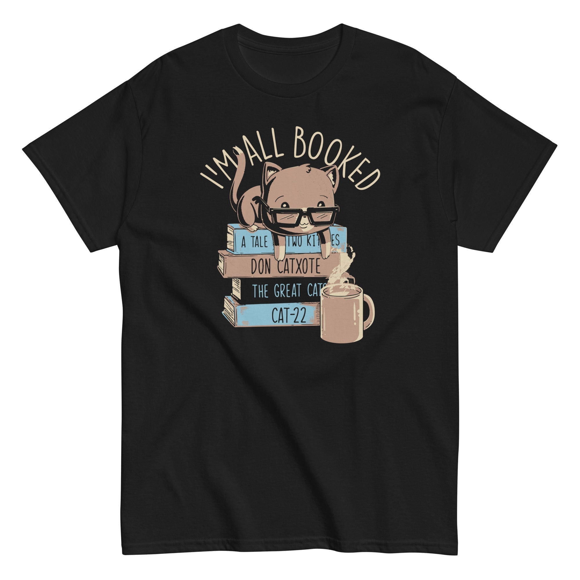 I'm All Booked Men's Classic - Adult & Kids T-Shirts, Sweatshirts & Hoodies apparel design preview 1