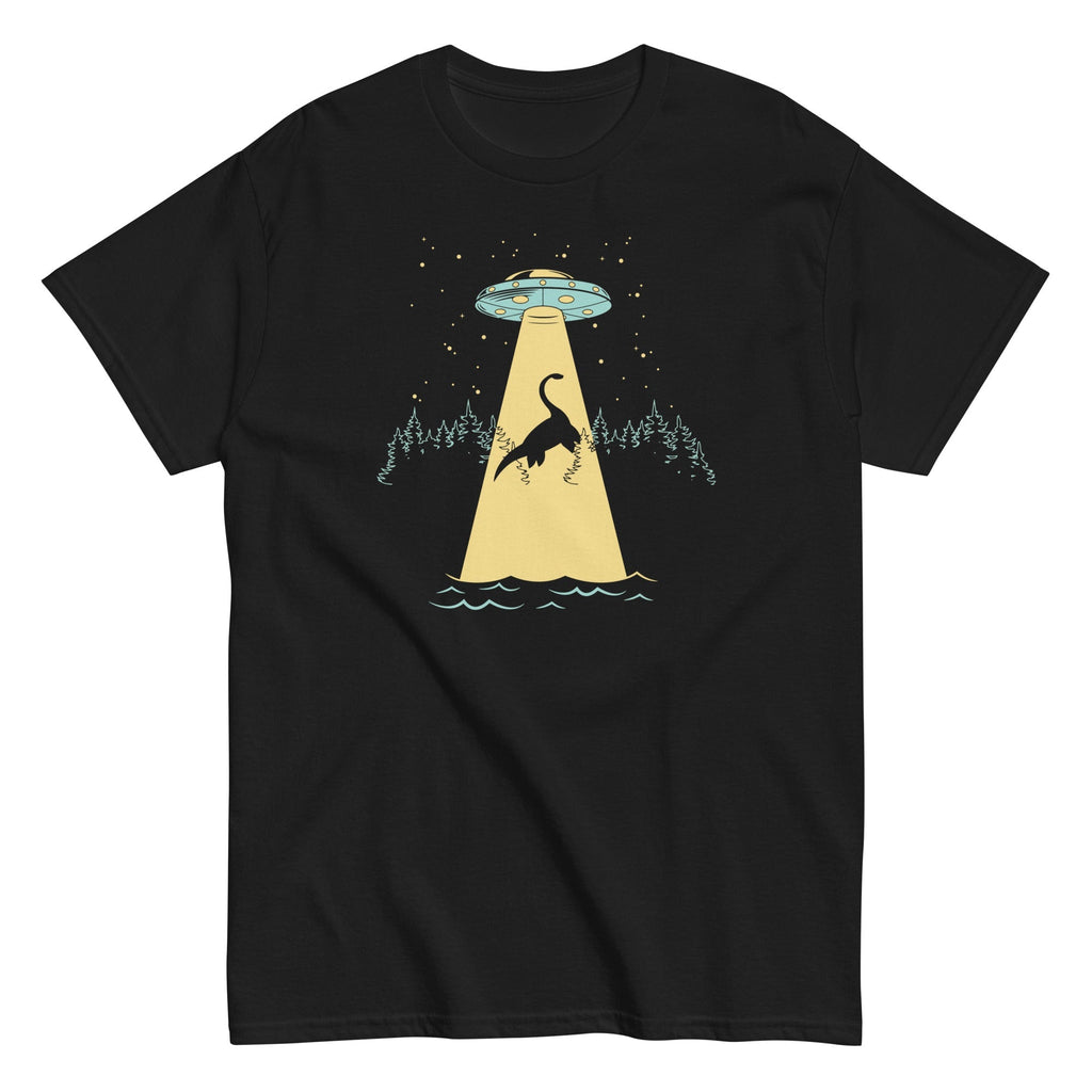 Nessie Abduction Men's Classic - Adult & Kids T-Shirts, Sweatshirts & Hoodies apparel design preview 1