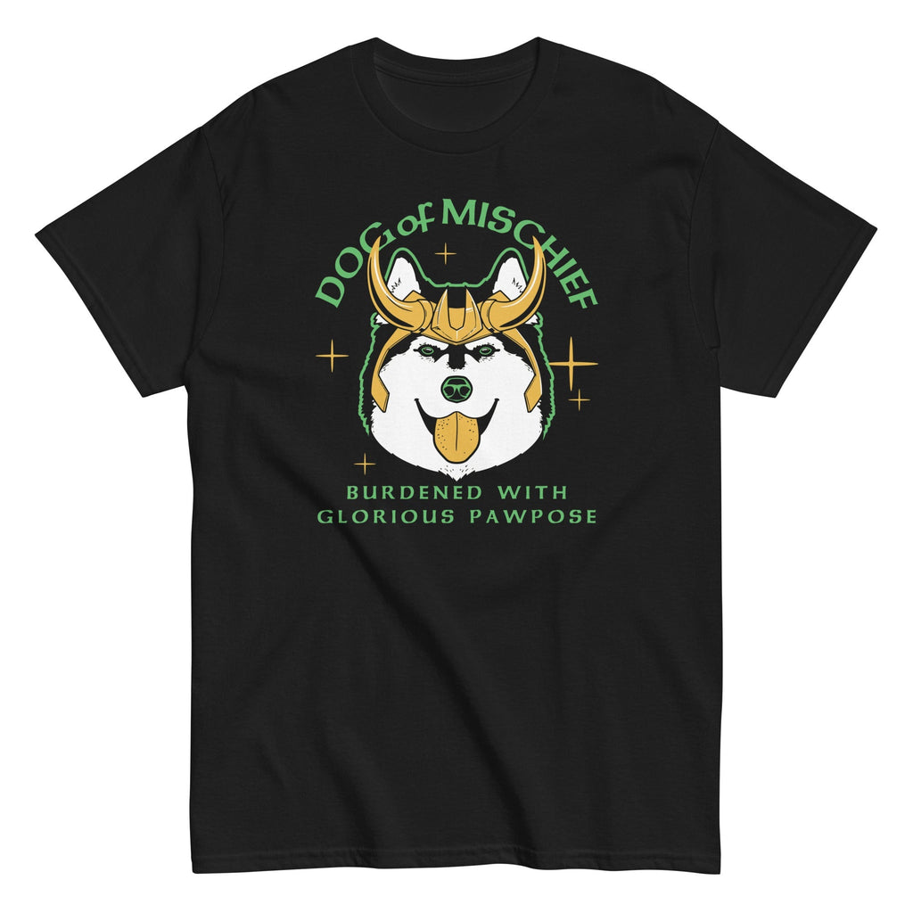 Dog Of Mischief Men's Classic - Adult & Kids T-Shirts, Sweatshirts & Hoodies apparel design preview 1