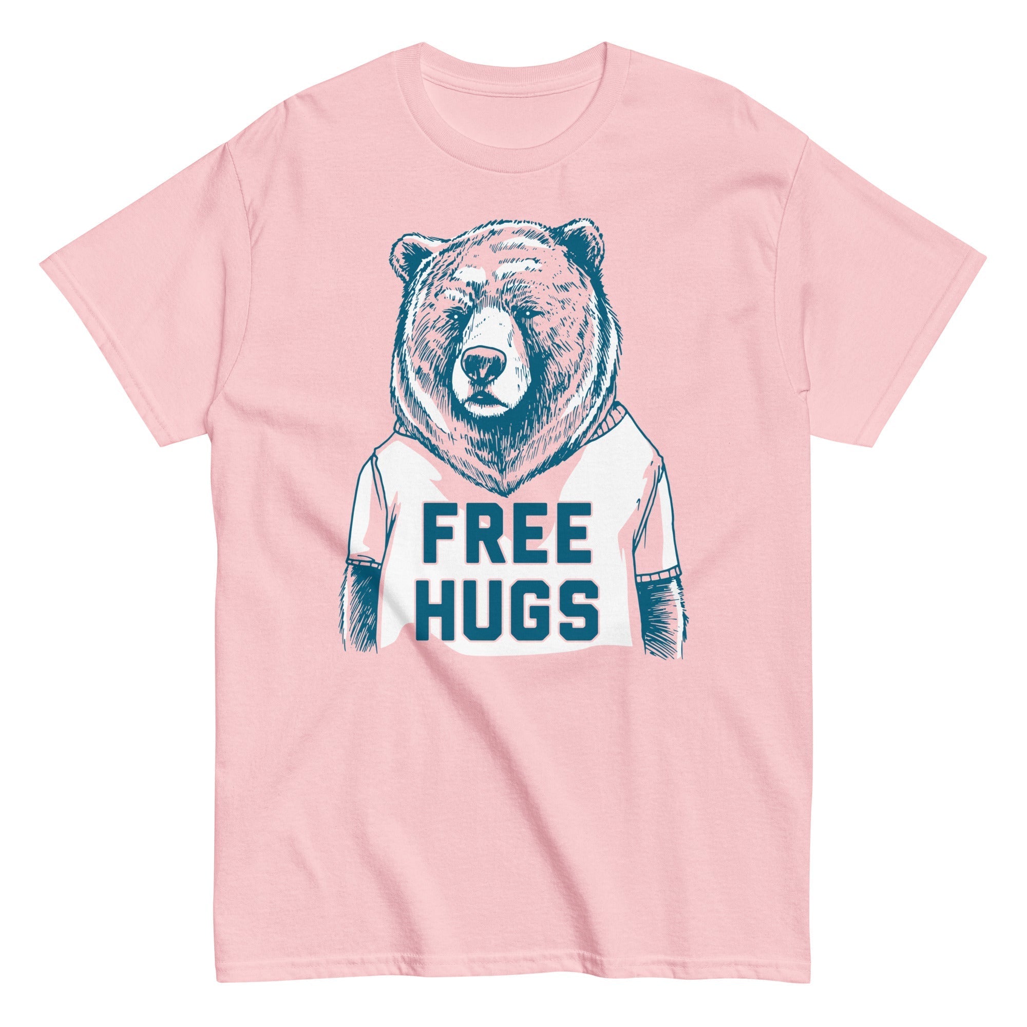 Free Hugs Bear Men's Classic - Adult & Kids T-Shirts, Sweatshirts & Hoodies apparel design preview 1