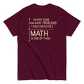 I'm Not Sure How Many Problems I Have Men's Classic - Adult & Kids T-Shirts, Sweatshirts & Hoodies apparel design preview 1