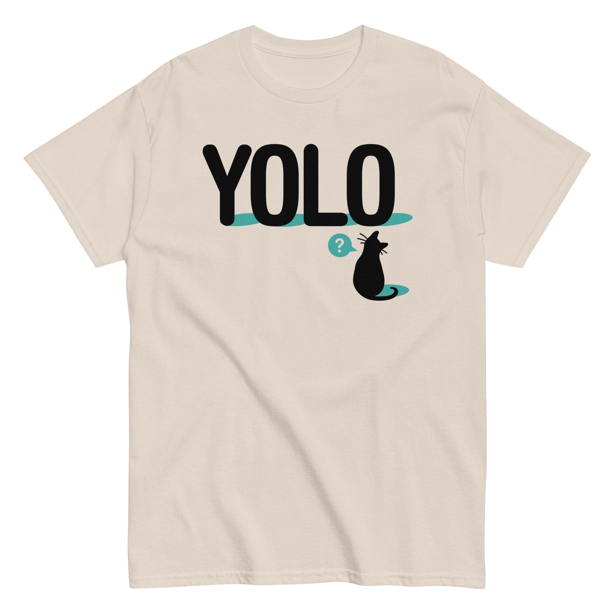 YOLO Cat Men's Classic - Adult & Kids T-Shirts, Sweatshirts & Hoodies apparel design preview 1