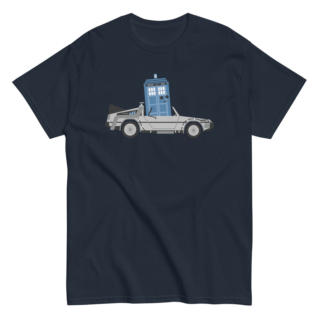 Time Machine x Two Men's Classic - Adult & Kids T-Shirts, Sweatshirts & Hoodies apparel design preview 1