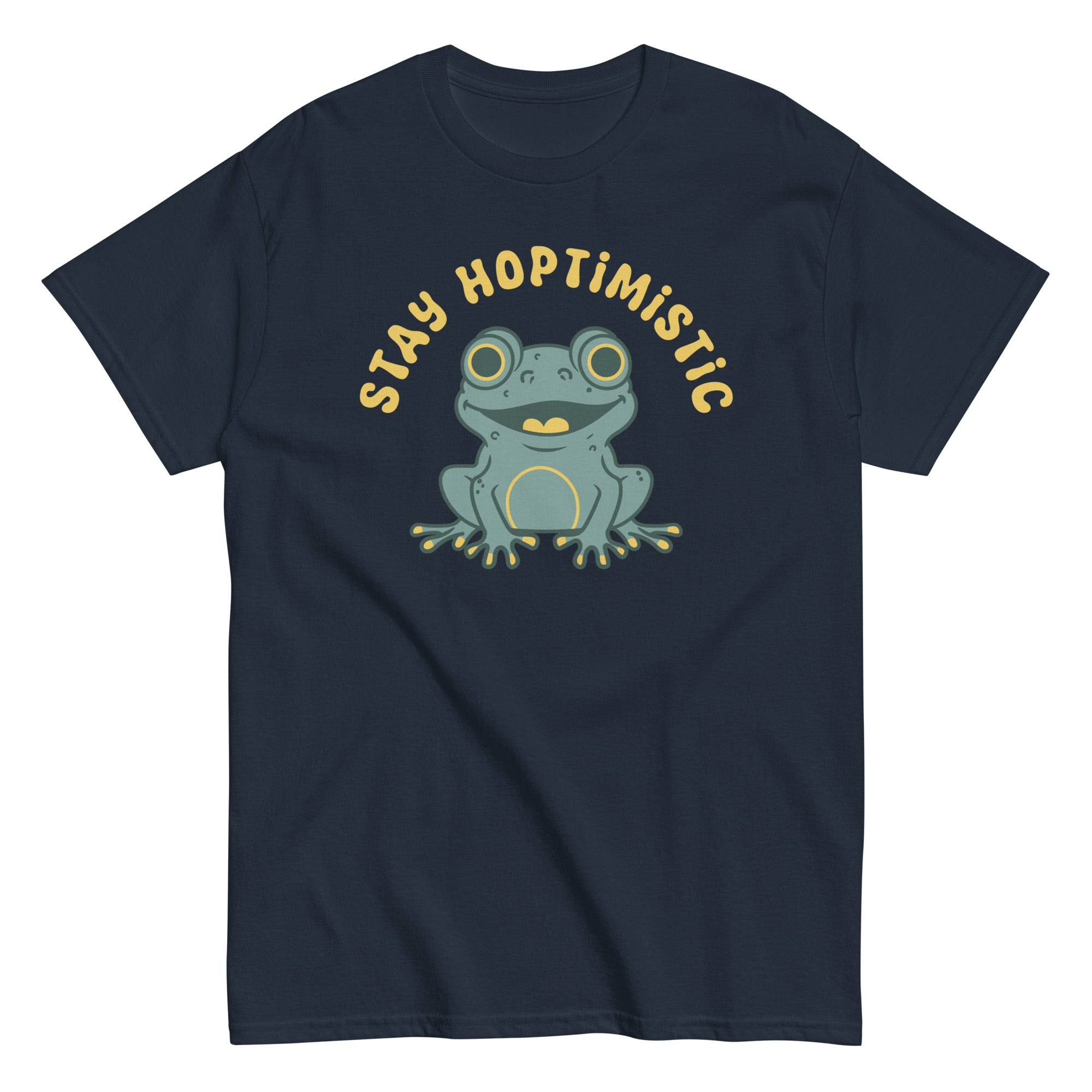 Stay Hoptimistic Men's Classic - Adult & Kids T-Shirts, Sweatshirts & Hoodies apparel design preview 1