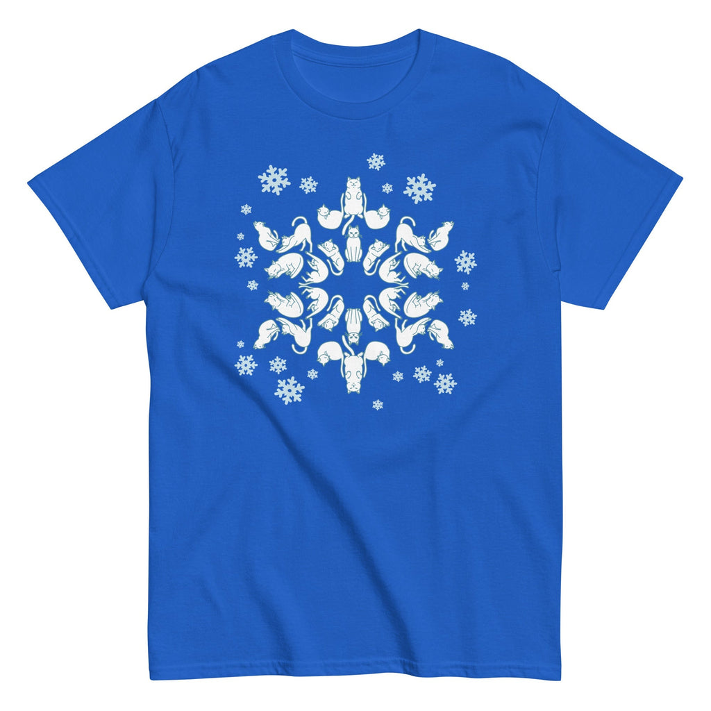 Cat Snowflake Men's Classic - Adult & Kids T-Shirts, Sweatshirts & Hoodies apparel design preview 1