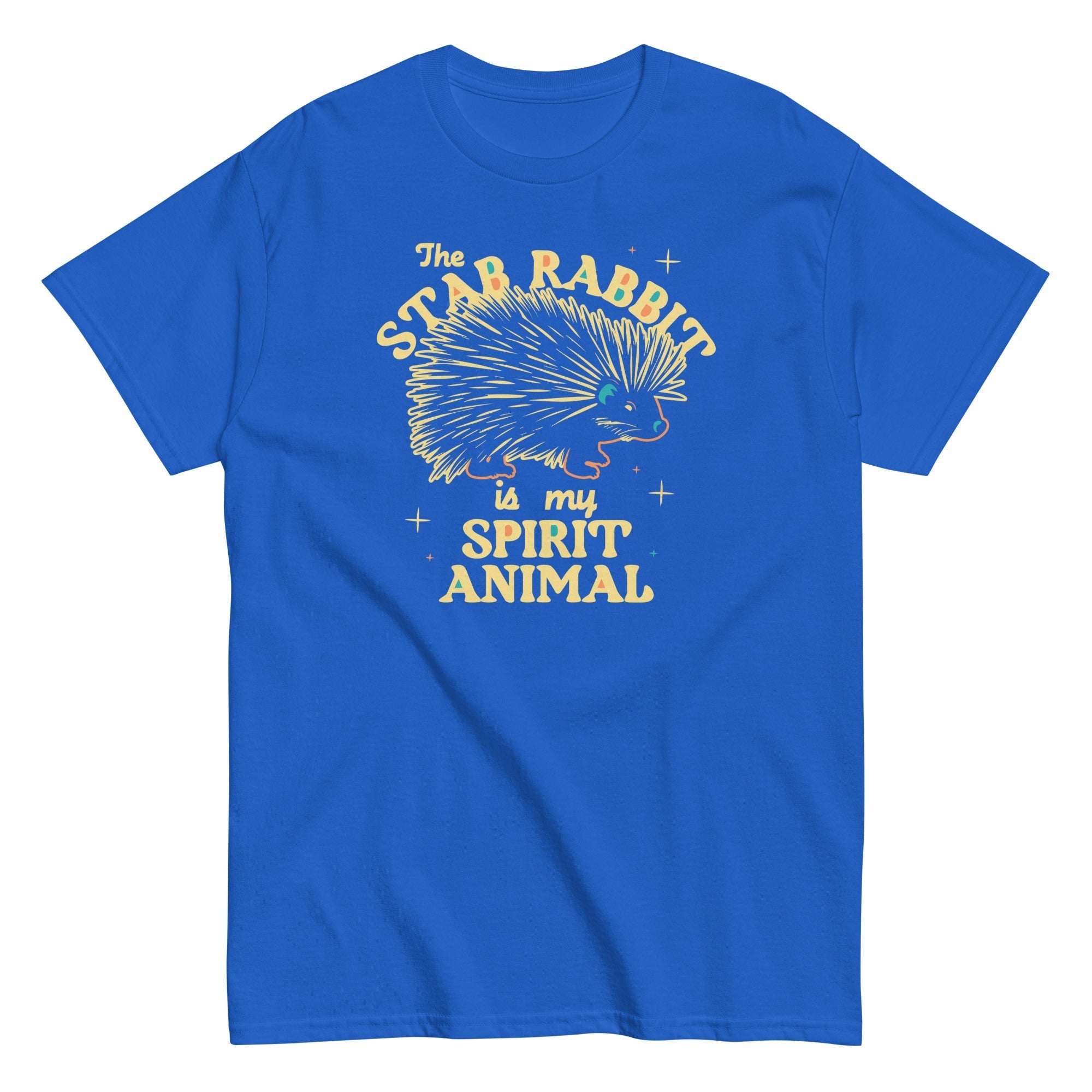 The Stab Rabbit Is My Spirit Animal Men's Classic - Adult & Kids T-Shirts, Sweatshirts & Hoodies apparel design preview 1