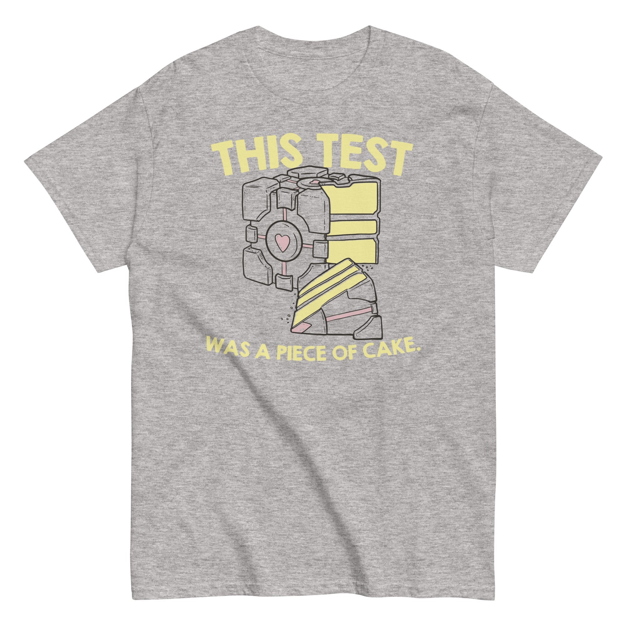This Test Was A Piece Of Cake Men's Classic - Adult & Kids T-Shirts, Sweatshirts & Hoodies apparel design preview 1