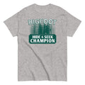 Bigfoot Hide And Seek Champion Men's Classic - Adult & Kids T-Shirts, Sweatshirts & Hoodies apparel design preview 1