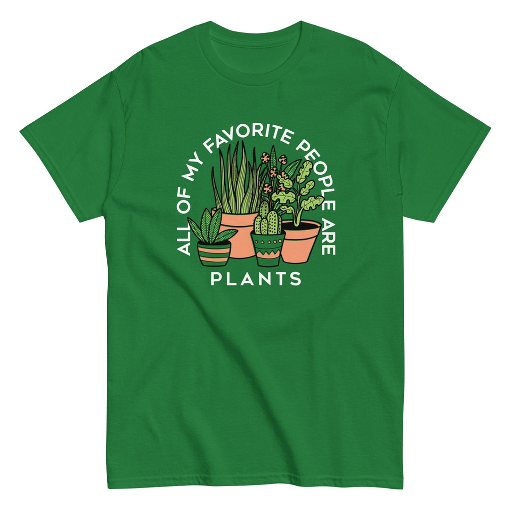 All Of My Favorite People Are Plants Men's Classic - Adult & Kids T-Shirts, Sweatshirts & Hoodies apparel design preview 1