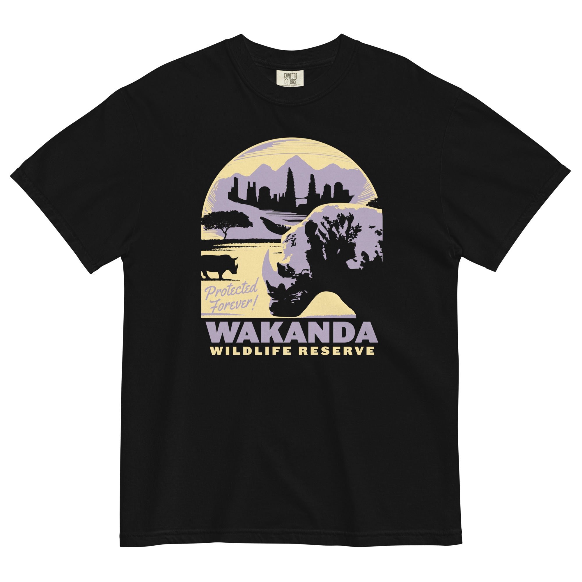 Wakanda Wildlife Reserve Men's Relaxed Fit - Adult & Kids T-Shirts, Sweatshirts & Hoodies apparel design preview 1