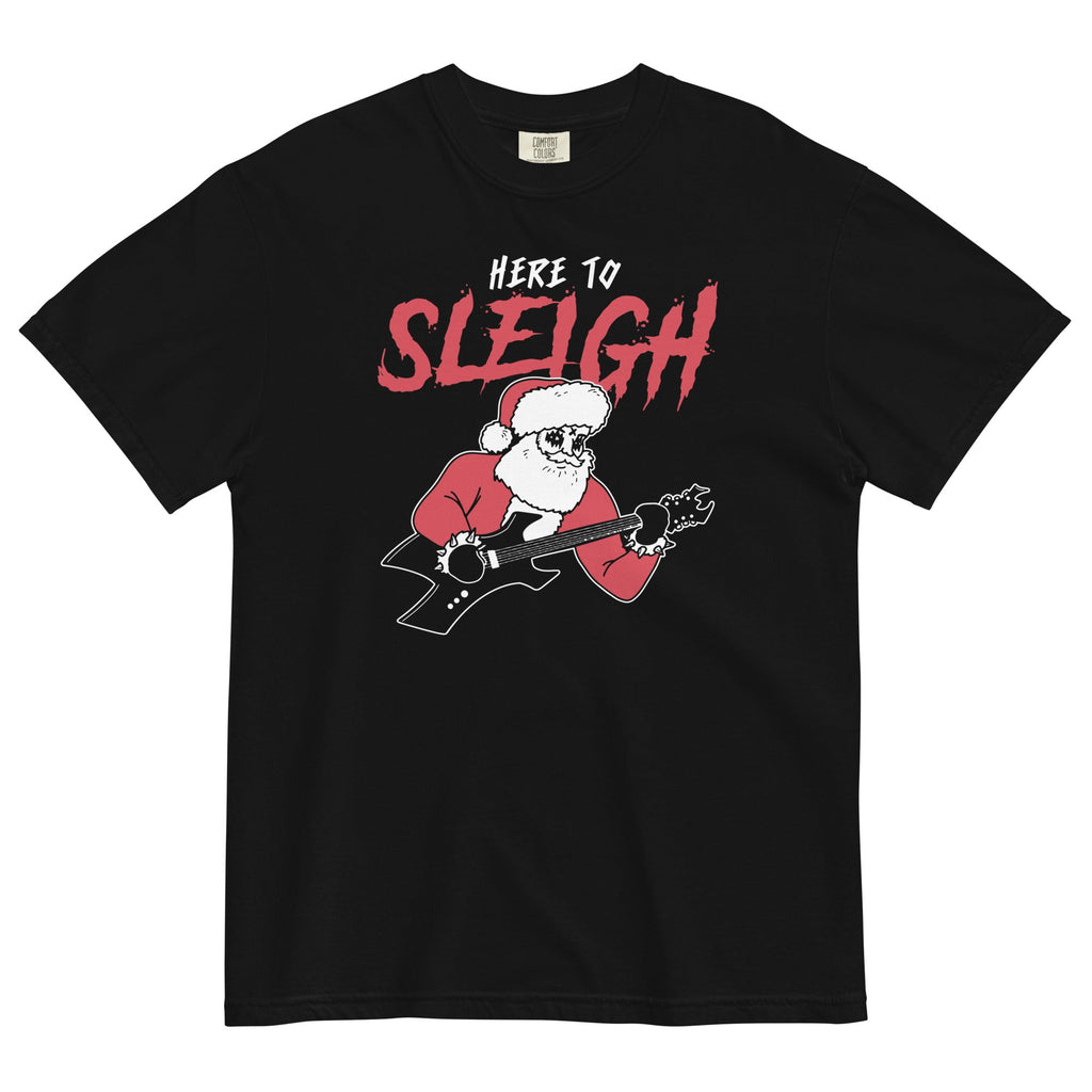 Here to Sleigh Men's Relaxed Fit - Adult & Kids T-Shirts, Sweatshirts & Hoodies apparel design preview 1