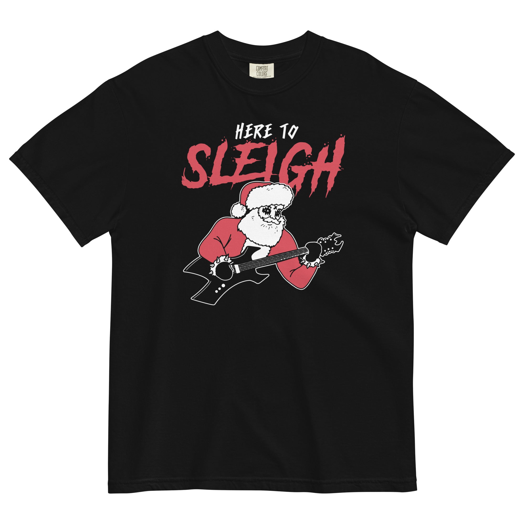 Here to Sleigh Men's Relaxed Fit - Adult & Kids T-Shirts, Sweatshirts & Hoodies apparel design preview 1