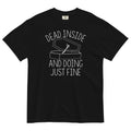 Dead Inside And Doing Fine Men's Relaxed Fit - Adult & Kids T-Shirts, Sweatshirts & Hoodies apparel design preview 1