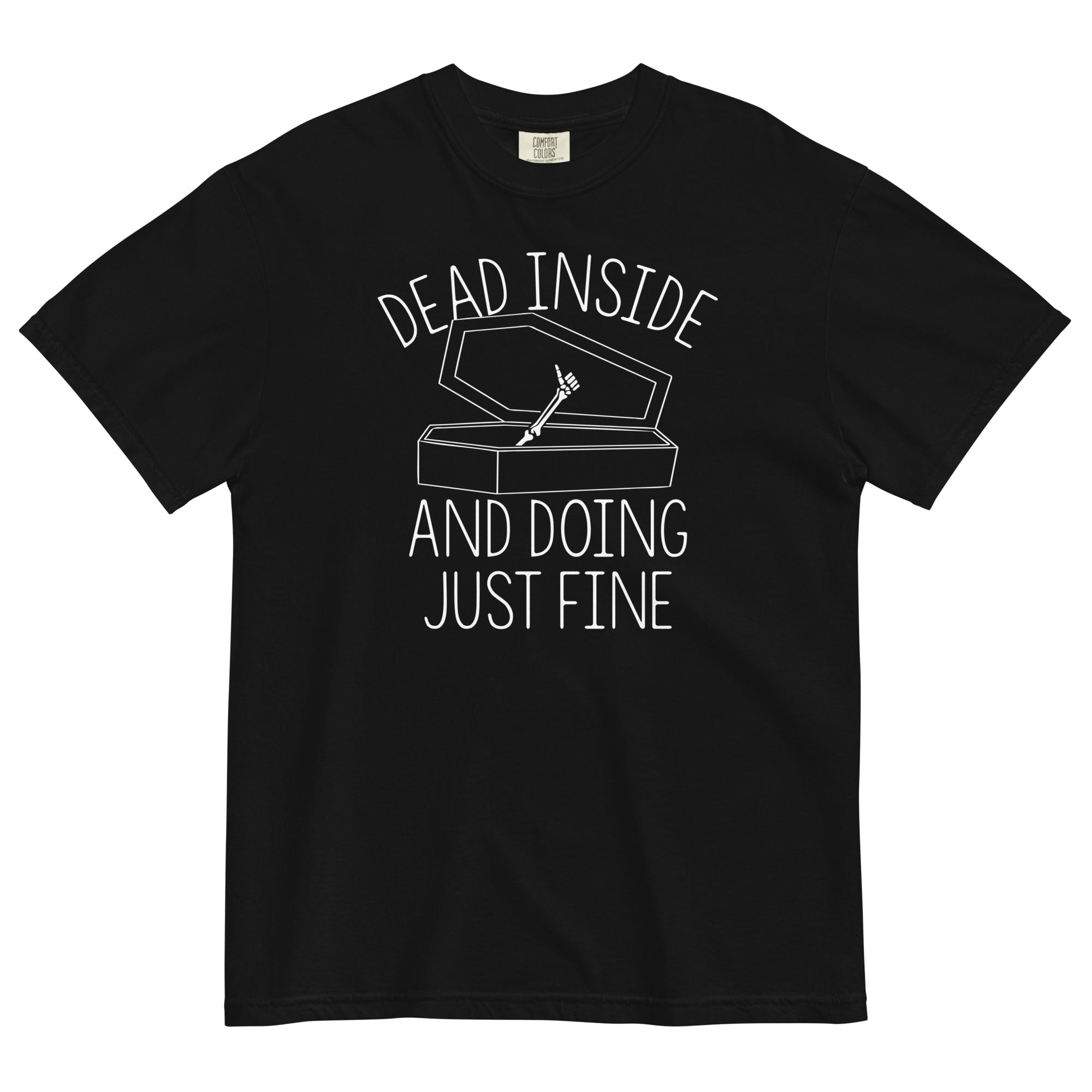 Dead Inside And Doing Fine Men's Relaxed Fit - Adult & Kids T-Shirts, Sweatshirts & Hoodies apparel design preview 1