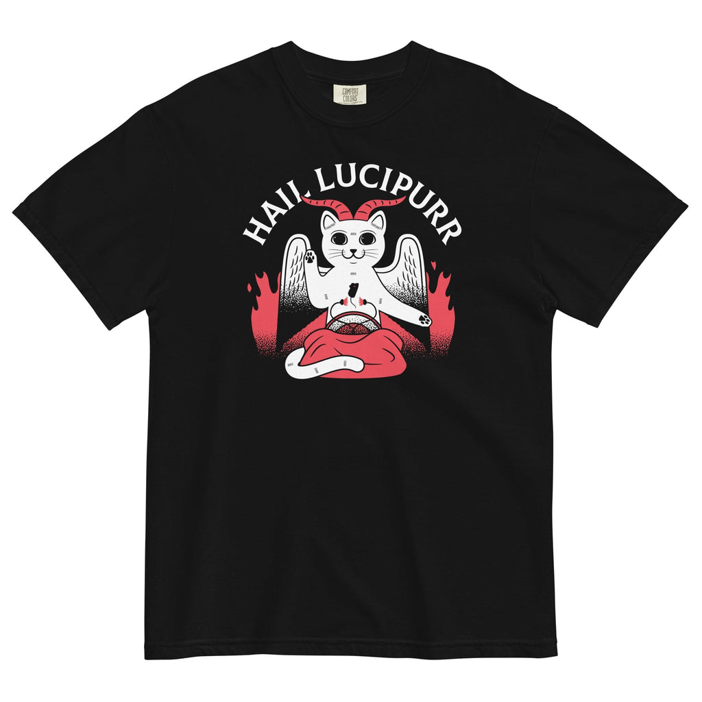 Hail Lucipurr Men's Relaxed Fit - Adult & Kids T-Shirts, Sweatshirts & Hoodies apparel design preview 1