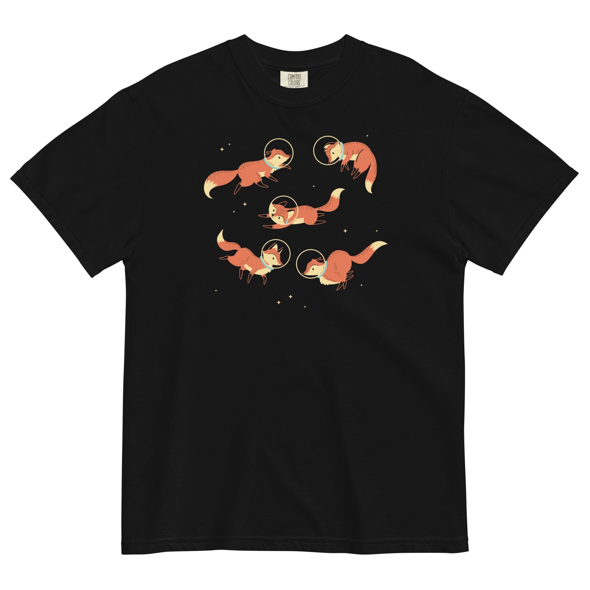 Foxes In Space Men's Relaxed Fit - Adult & Kids T-Shirts, Sweatshirts & Hoodies apparel design preview 1