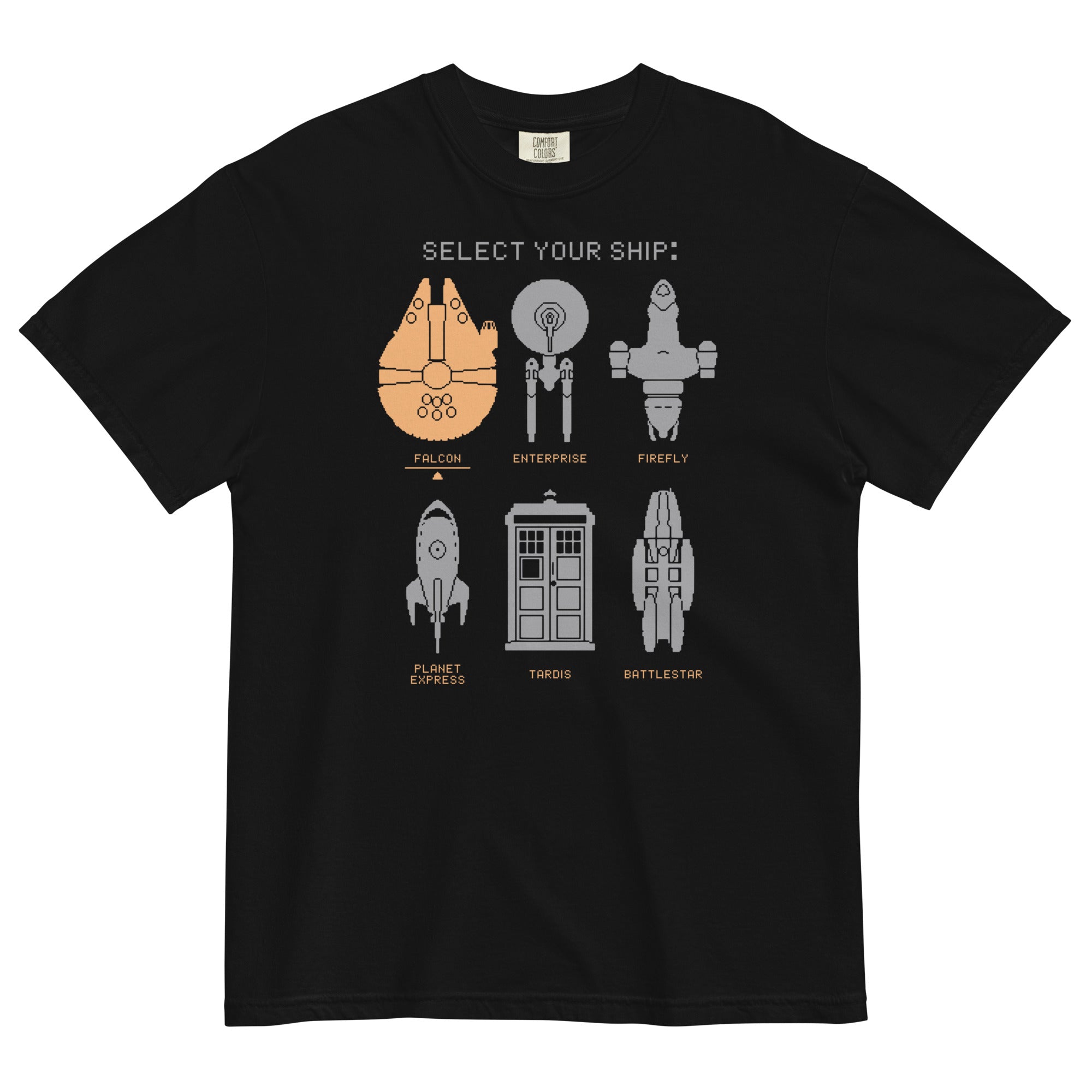 Select Your Ship Men's Relaxed Fit - Adult & Kids T-Shirts, Sweatshirts & Hoodies apparel design preview 1
