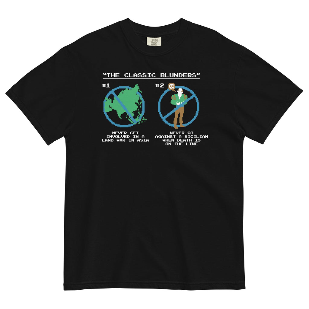 The Classic Blunders Men's Relaxed Fit - Adult & Kids T-Shirts, Sweatshirts & Hoodies apparel design preview 1