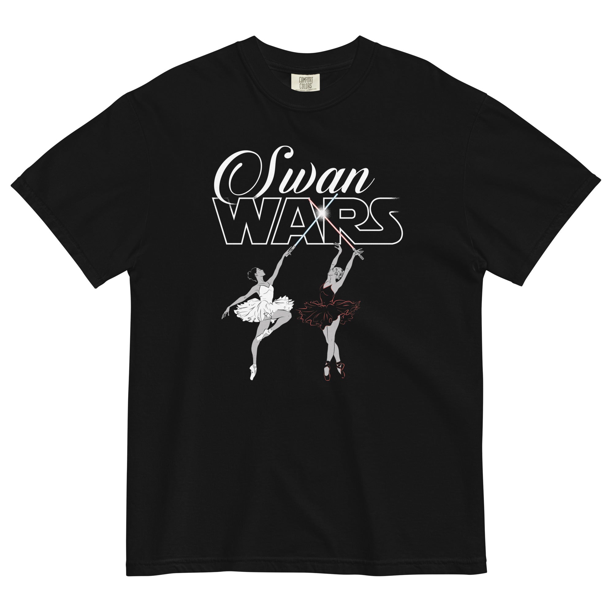 Swan Wars Men's Relaxed Fit - Adult & Kids T-Shirts, Sweatshirts & Hoodies apparel design preview 1