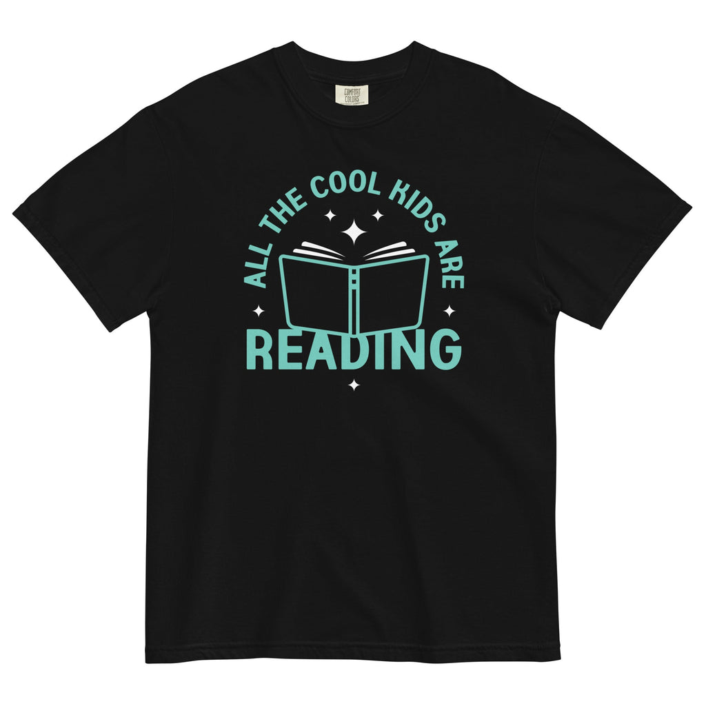 All The Cool Kids Are Reading Men's Relaxed Fit - Adult & Kids T-Shirts, Sweatshirts & Hoodies apparel design preview 1