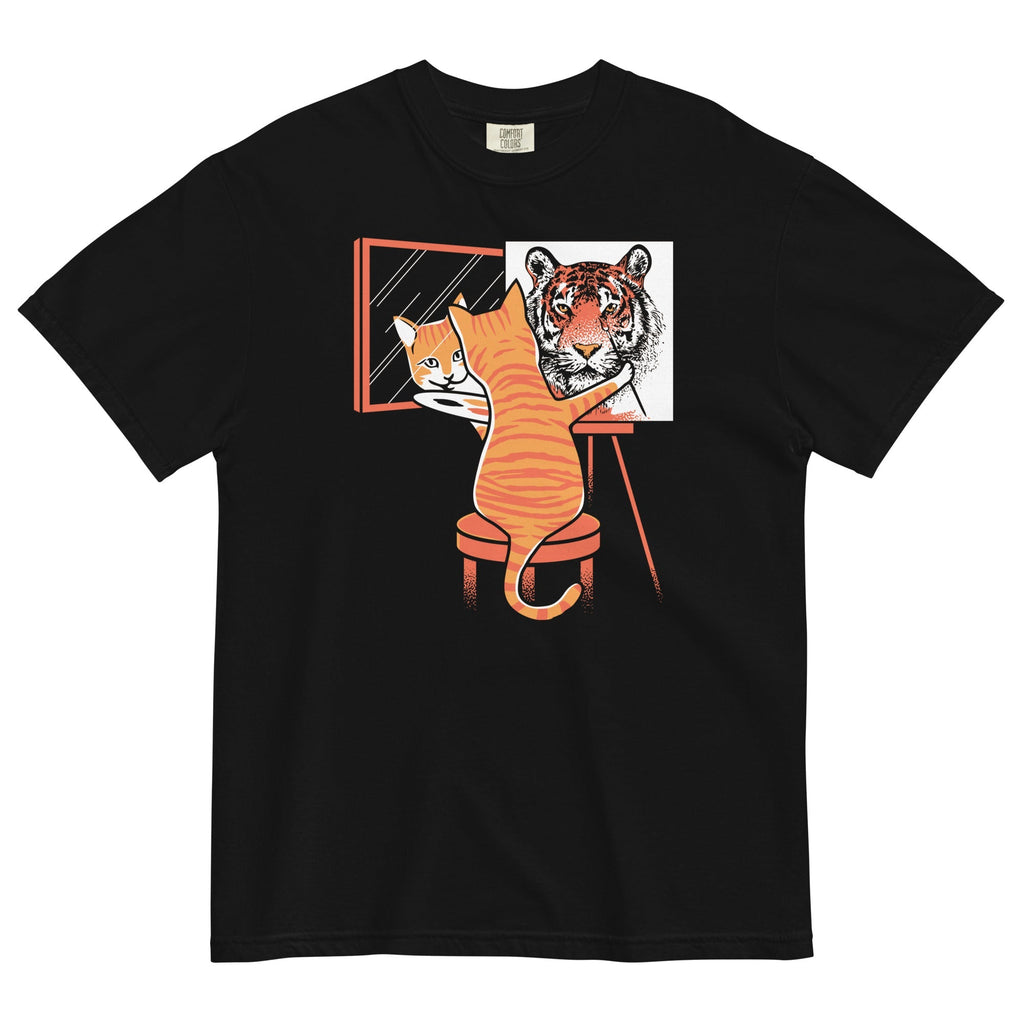Cat Self Portrait Men's Relaxed Fit - Adult & Kids T-Shirts, Sweatshirts & Hoodies apparel design preview 1