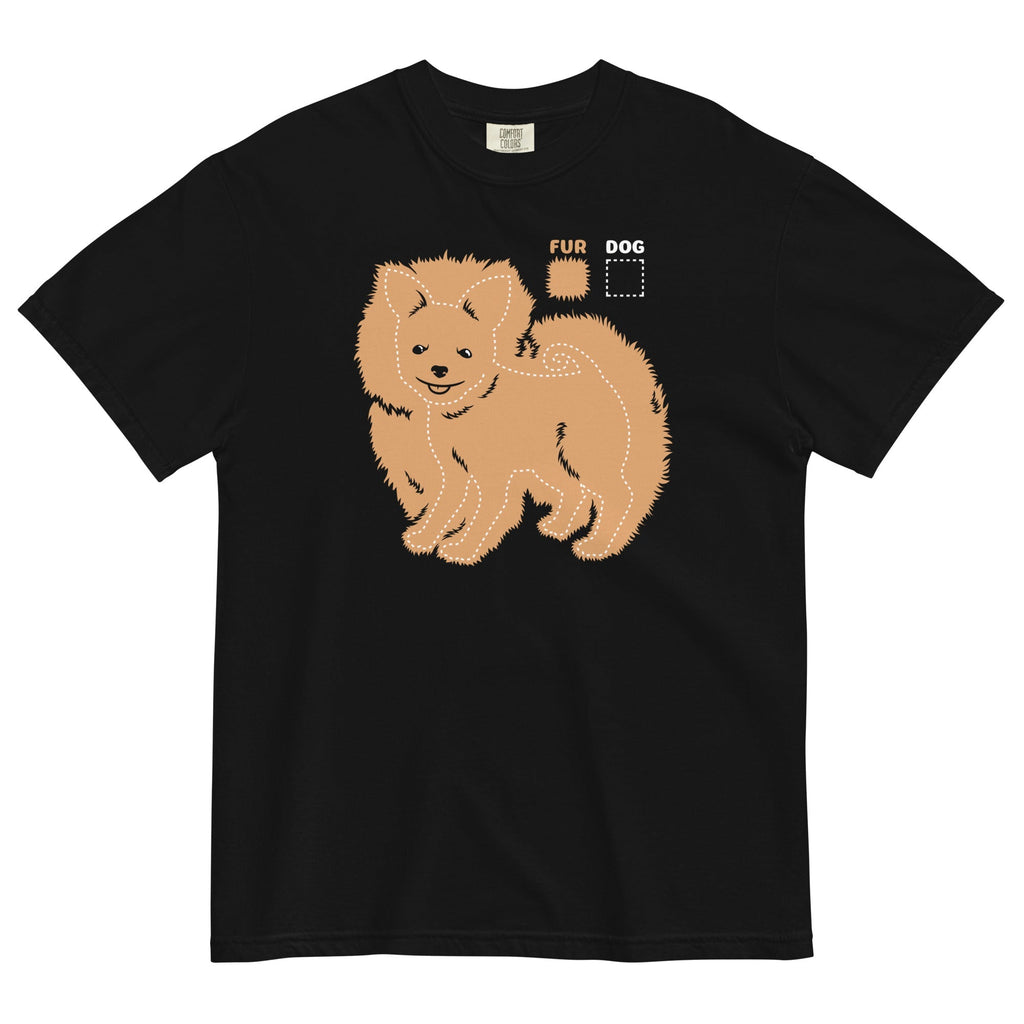 Dog vs Fur Pomeranian Men's Relaxed Fit - Adult & Kids T-Shirts, Sweatshirts & Hoodies apparel design preview 1