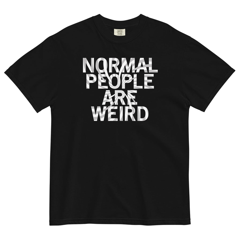 Normal People Are Weird Men's Relaxed Fit - Adult & Kids T-Shirts, Sweatshirts & Hoodies apparel design preview 1