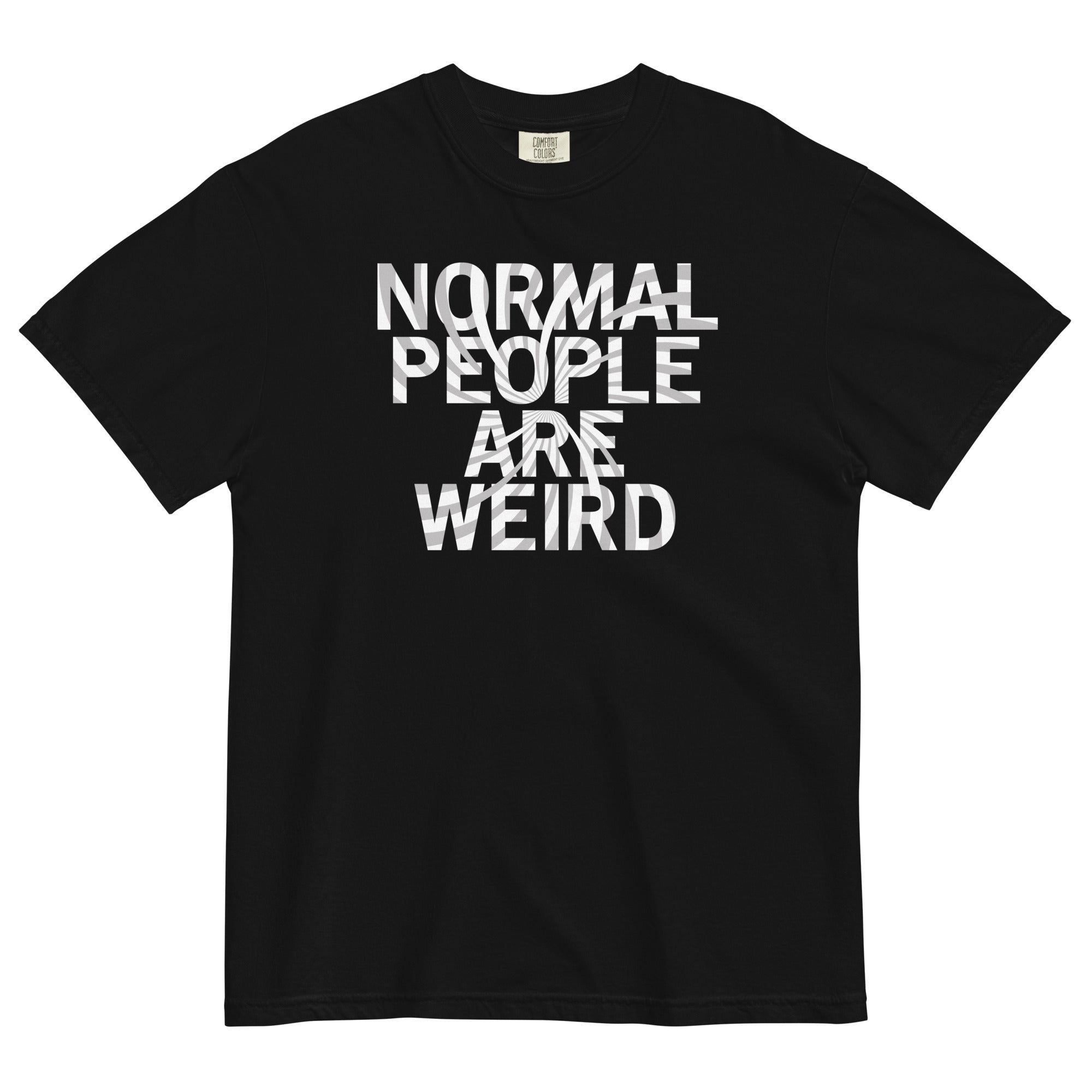 Normal People Are Weird Men's Relaxed Fit - Adult & Kids T-Shirts, Sweatshirts & Hoodies apparel design preview 1