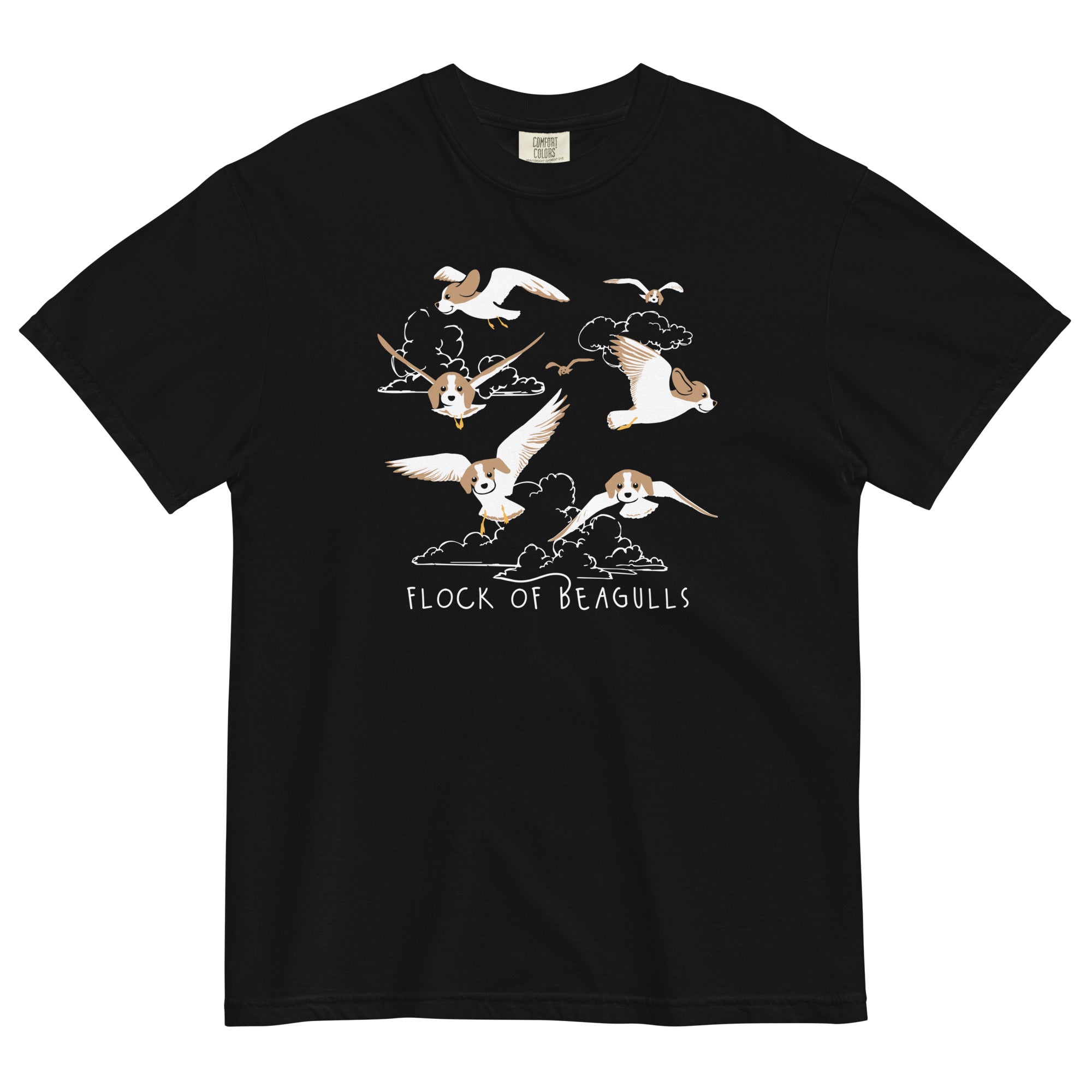 Flock Of Beagulls Men's Relaxed Fit - Adult & Kids T-Shirts, Sweatshirts & Hoodies apparel design preview 1