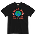 Reading Will Save The World Men's Relaxed Fit - Adult & Kids T-Shirts, Sweatshirts & Hoodies apparel design preview 1