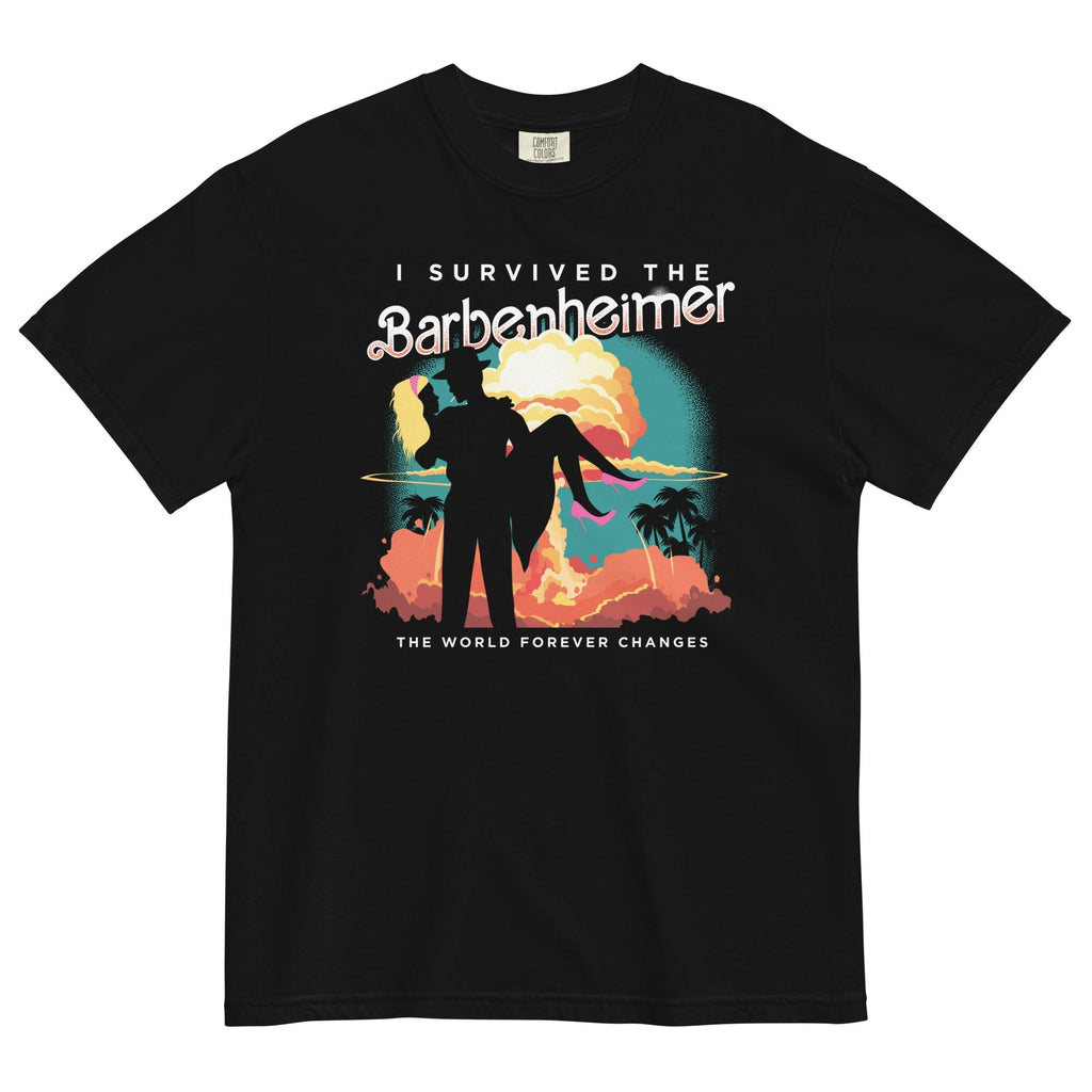 I Survived The Barbenheimer Men's Relaxed Fit - Adult & Kids T-Shirts, Sweatshirts & Hoodies apparel design preview 1