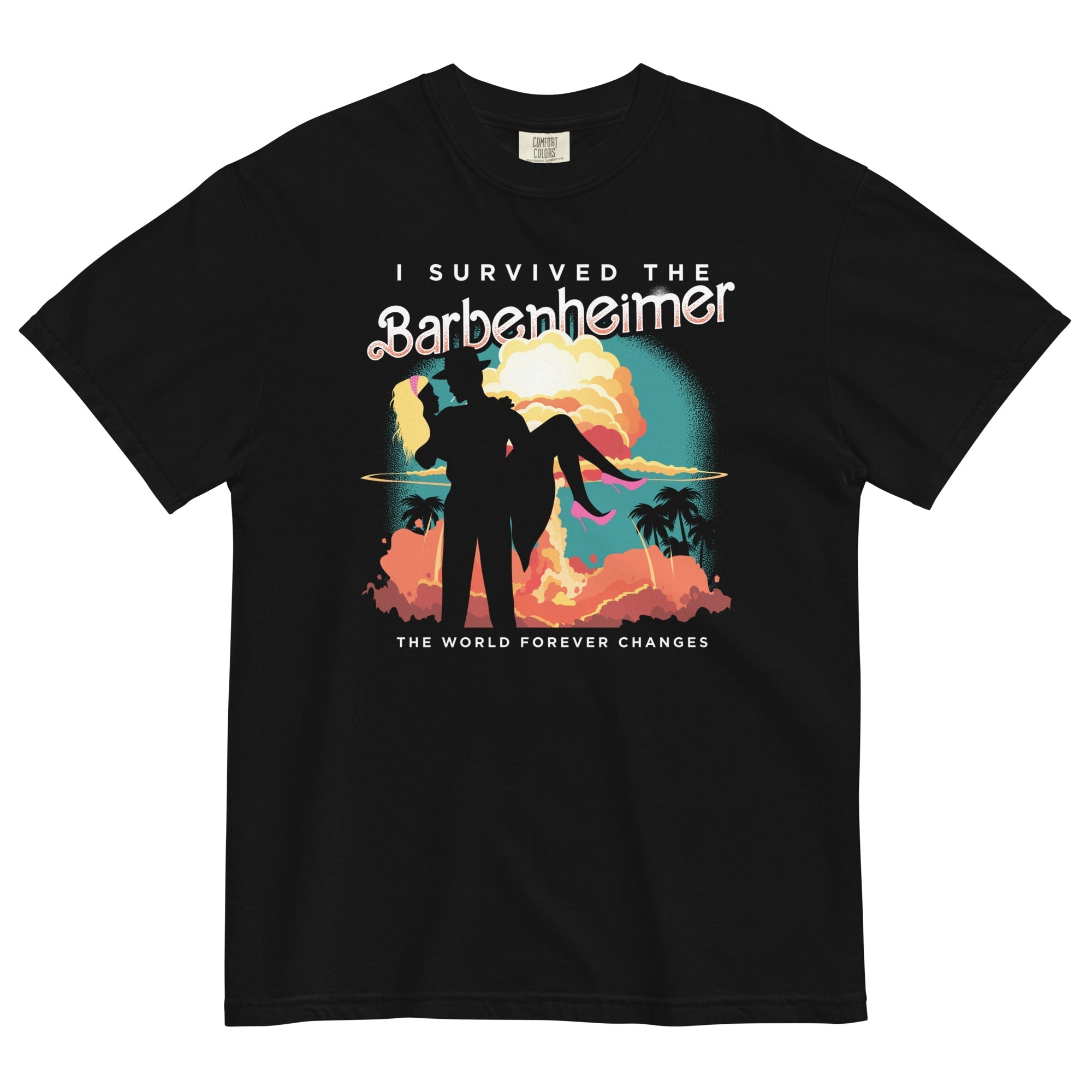 I Survived The Barbenheimer Men's Relaxed Fit - Adult & Kids T-Shirts, Sweatshirts & Hoodies apparel design preview 1