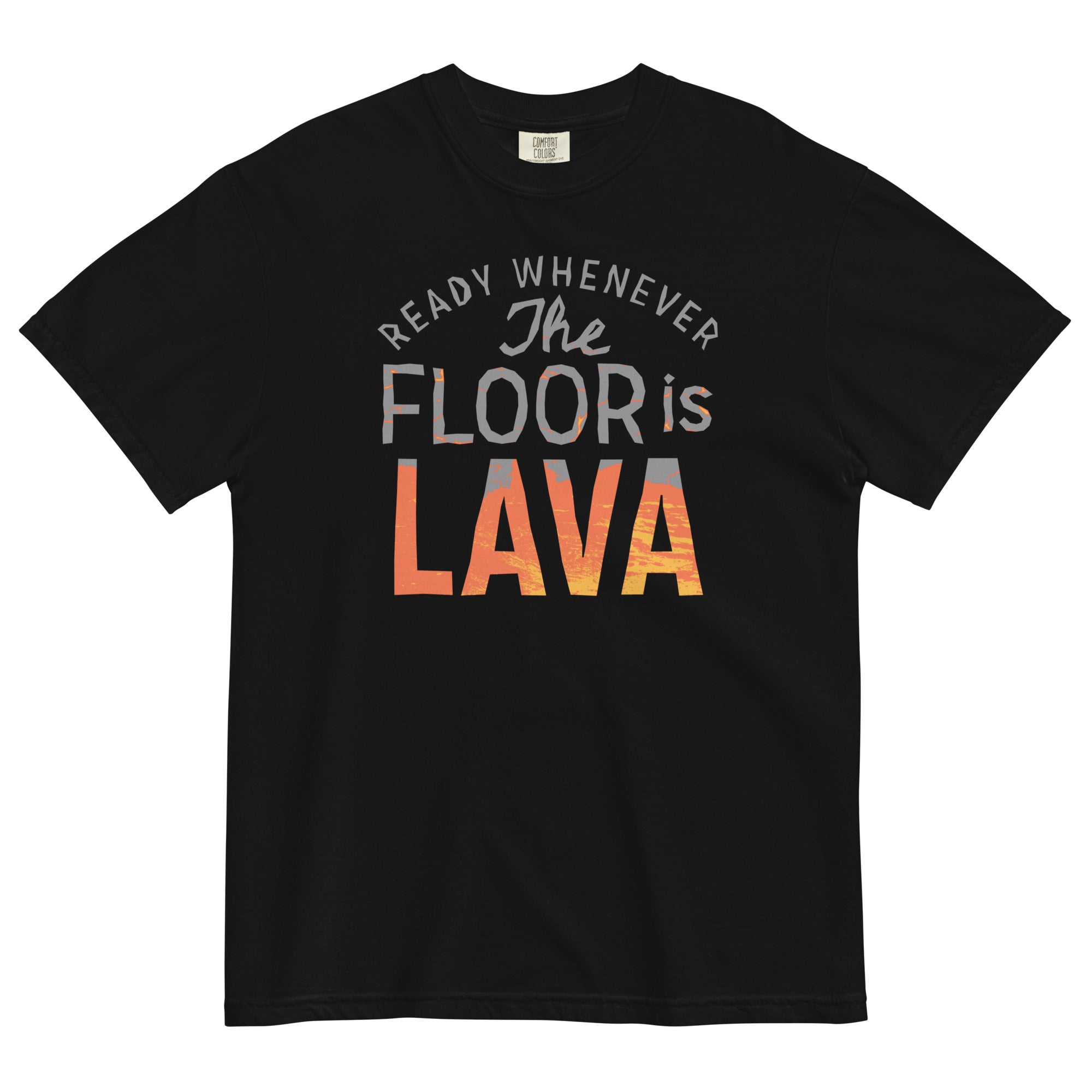 The Floor Is Lava Men's Relaxed Fit - Adult & Kids T-Shirts, Sweatshirts & Hoodies apparel design preview 1